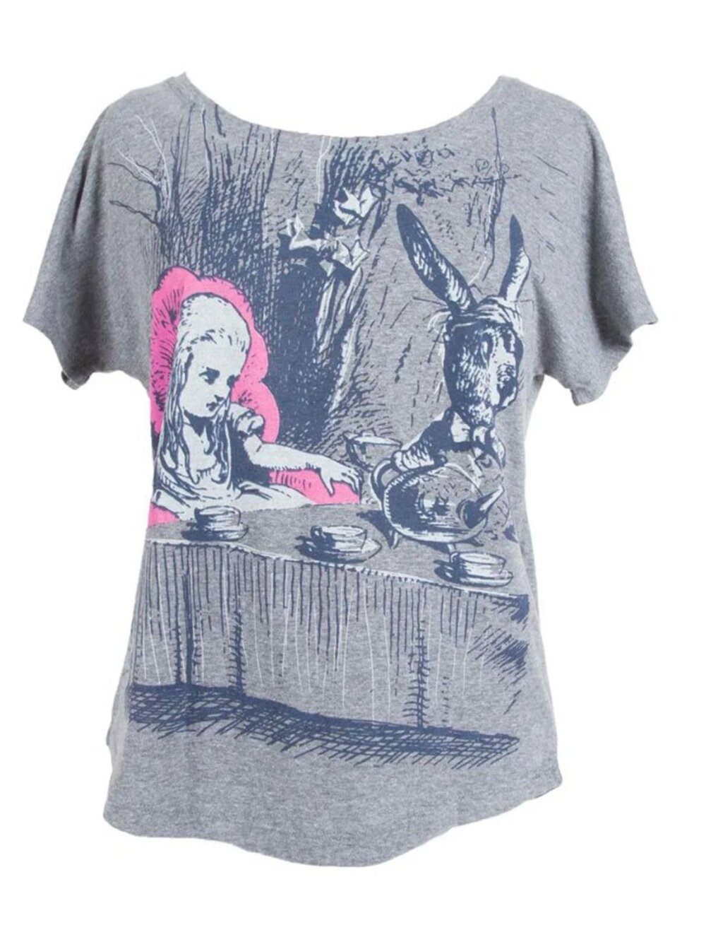 NWT Out of Print Alice in Wonderland Women's Relaxed T-shirt - Large